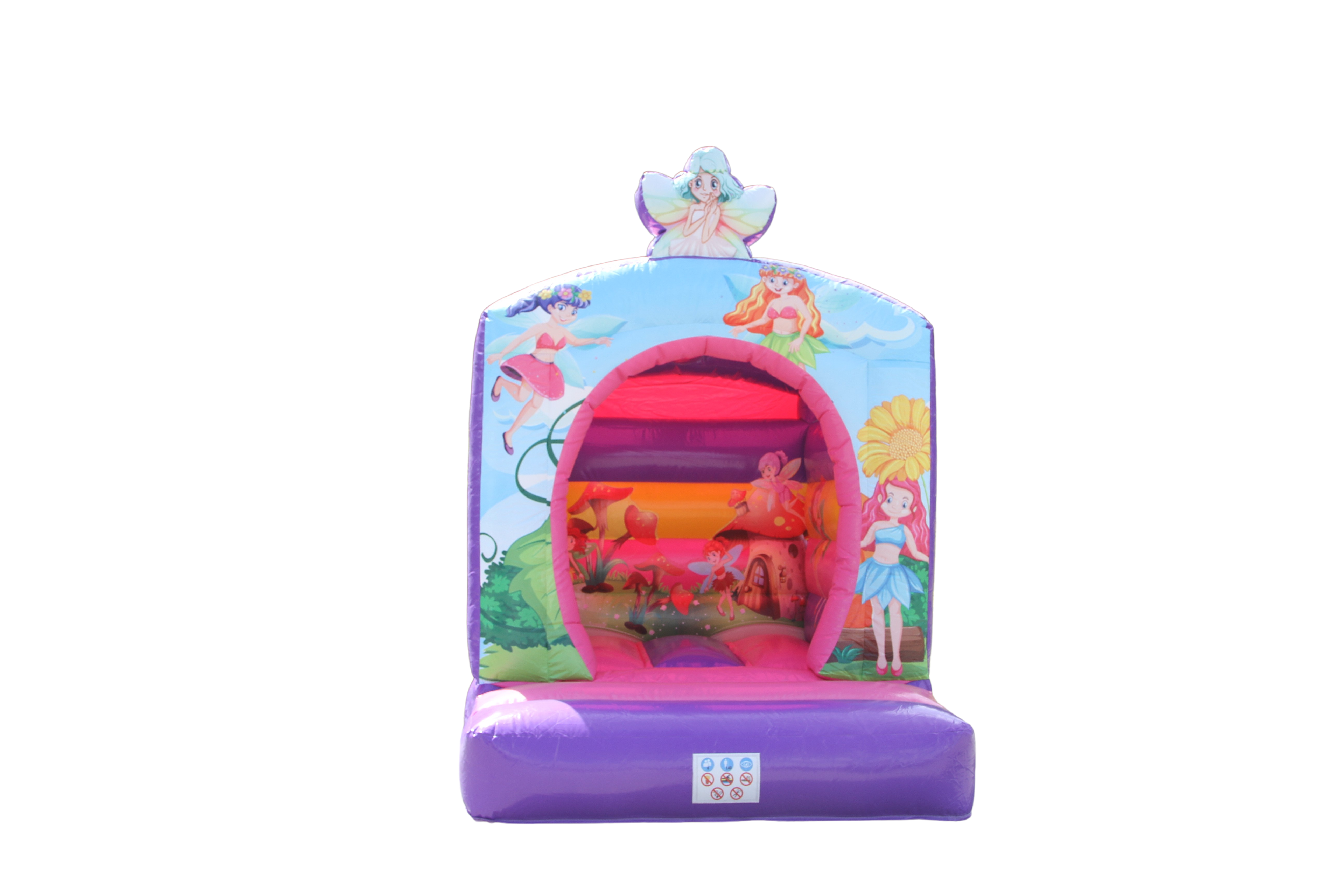 Springkussen 3,1x2,3 m - Mini prinses