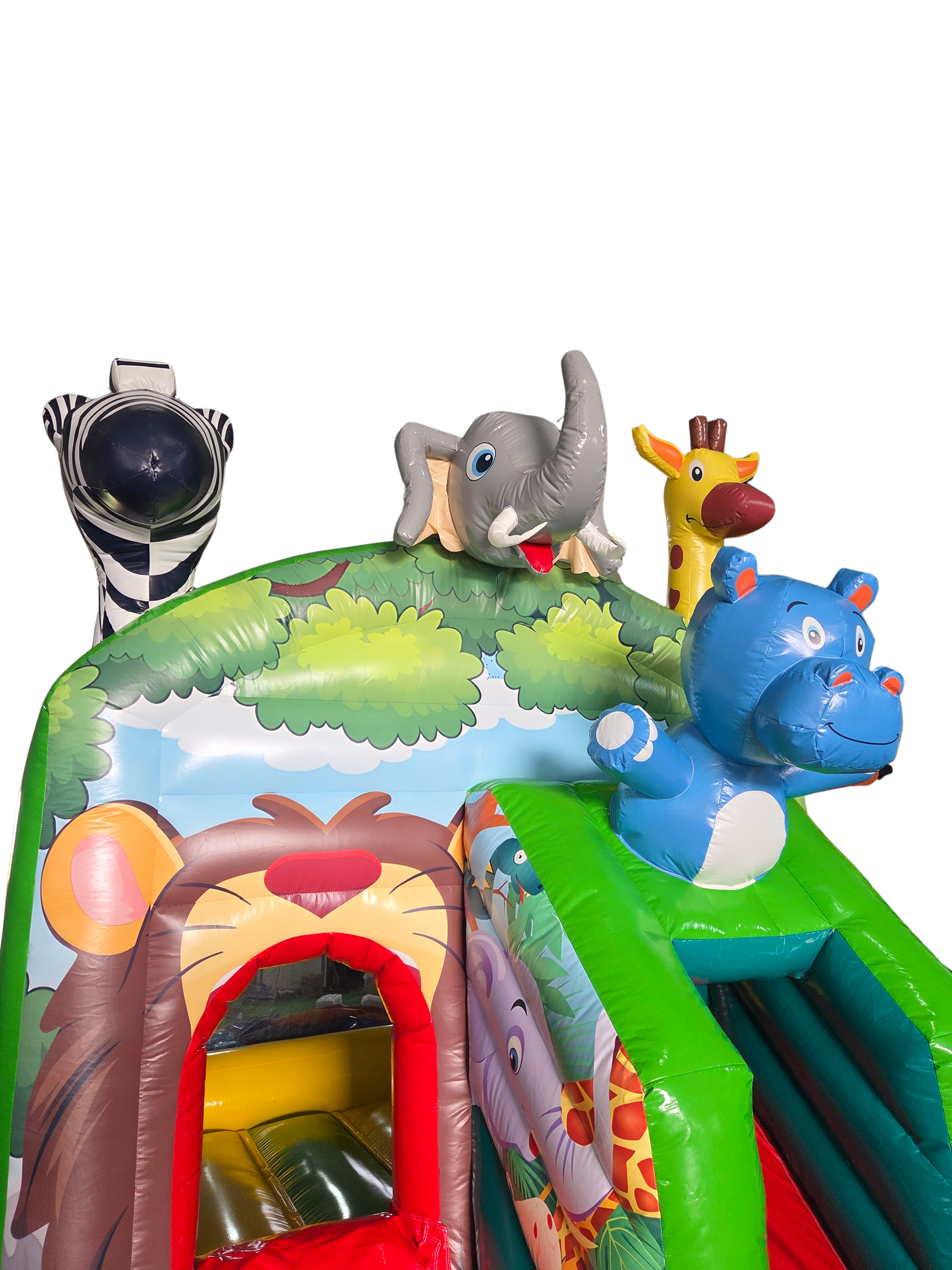 Springkussen Jungle - 3,9x2,8m 